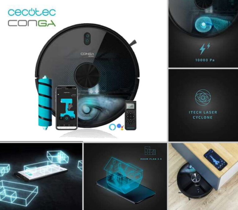 Robot Friegasuelos Cecotec Conga 6090 Ultra
