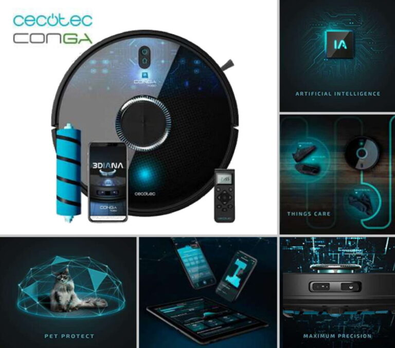 Robot Friegasuelos Cecotec Conga 7090 IA