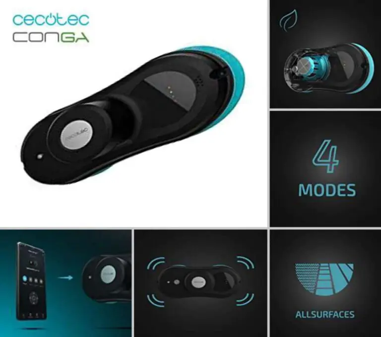 Robot Limpiacristales Cecotec Conga WinDroid 870 Connected